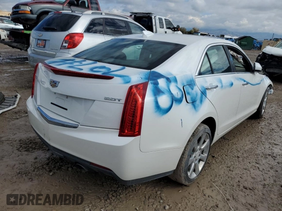 2016 Cadillac ATS Standard AWD z VIN 1G6AG5RX1G0157420, wystawiony jako Copart lot #70697003 z przebiegiem Nie podano mil oraz Szkoda całkowita • Salvage title. Historia ofert i sprzedaży dostępna na DreamBid. Obrazek 3.