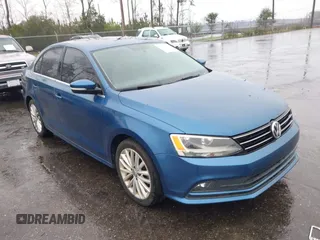 2015 Volkswagen Jetta Sedan 1.8T SE w/Connectivity with VIN 3VWD07AJ9FM329266, listed as a IAAI auction lot 41608542 with 150,476 mi miles. Bid and sale history available at carsss.com. Image 1.