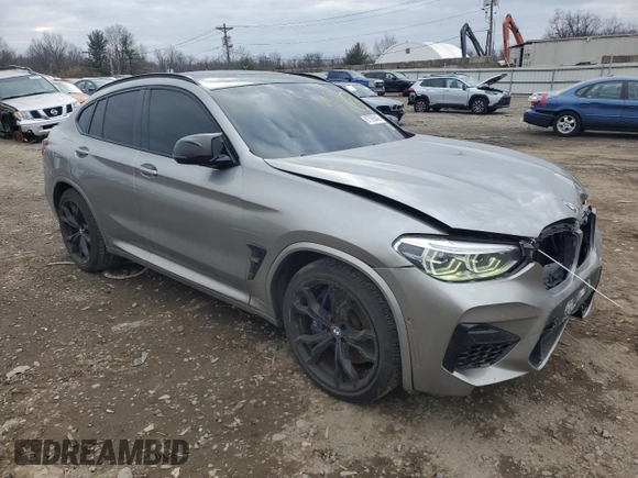 2021 BMW X4 M z VIN 5YMUJ0C03M9F20053, wystawiony jako Copart lot #87595845 z przebiegiem Nie podano mil oraz Szkody całkowita. Historia ofert i sprzedaży dostępna na DreamBid. Obrazek 4.