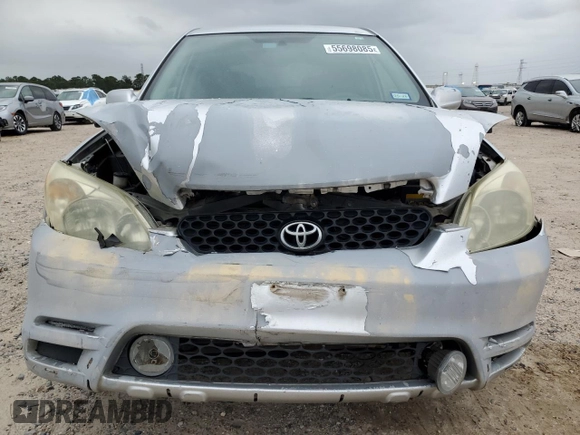 2003 Toyota Matrix Std with VIN 2T1KR32E83C072020, listed as a Copart auction lot 55698085 with 293,087 mi miles and Salvage Title. Bid and sale history available at DreamBid. Image 5.