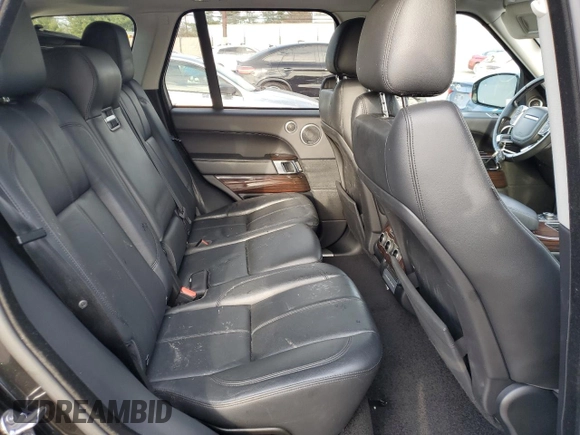 2017 Land Rover Range Rover with VIN SALGR2FV6HA374954, listed as a Copart auction lot 82380564 with 76,293 mi miles and Salvage title. Bid and sale history available at DreamBid. Image 11.
