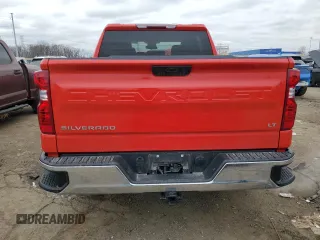 2023 Chevrolet Silverado 1500 LT with VIN 3GCPDKEK0PG230670, listed as a Copart auction lot 42433995 with 38,798 mi miles and Salvage Title. Bid and sale history available at carsss.com. Image 6.