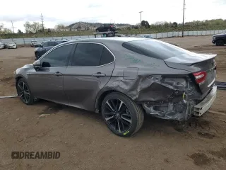 2018 Toyota Camry XSE с VIN 4T1B61HK2JU033624, выставлен на аукционе Copart как лот 55128935 с пробегом 86 024 миль миль и Списание • Salvage title. История ставок и продаж доступна на DreamBid. Изображение 2.