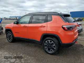 2021 Jeep Compass Trailhawk с VIN 3C4NJDDB5MT589223, выставлен на аукционе Copart как лот 65392765 с пробегом 141 919 миль миль и Чистый • Clean title. История ставок и продаж доступна на DreamBid. Изображение 2.