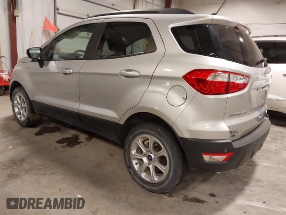 2022 Ford EcoSport SE with VIN MAJ6S3GL9NC460808, listed as a IAAI auction lot 41488568 with 15,477 mi miles and . Bid and sale history available at DreamBid. Image 3.