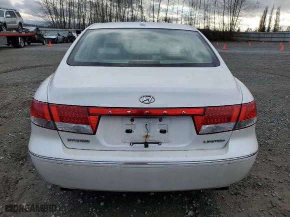 2007 Hyundai Azera SE with VIN KMHFC46F67A209716, listed as a Copart auction lot 79777864 with 152,692 mi miles and Salvage Title. Bid and sale history available at carsss.com. Image 6.