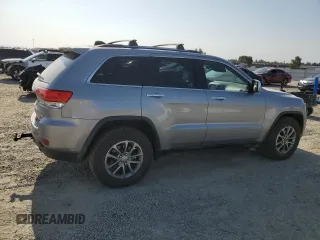 2014 Jeep Grand Cherokee Limited with VIN 1C4RJFBM1EC416751, listed as a Copart auction lot 59562825 with 171,766 mi miles and Salvage title. Bid and sale history available at DreamBid. Image 3.