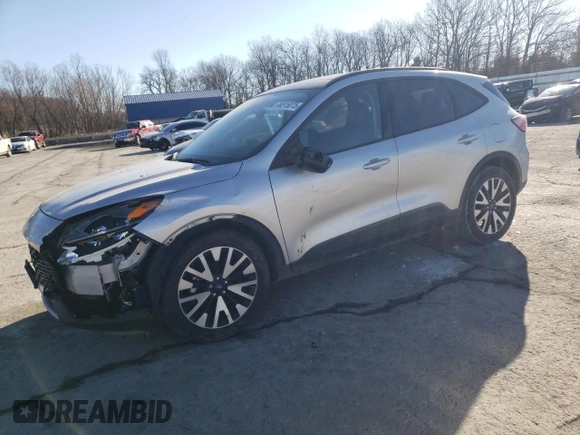 2020 Ford Escape SE Sport Hybrid with VIN 1FMCU0BZXLUB75278, listed as a Copart auction lot 46515075 with 32,263 mi miles and Salvage Title. Bid and sale history available at DreamBid. Image 1.