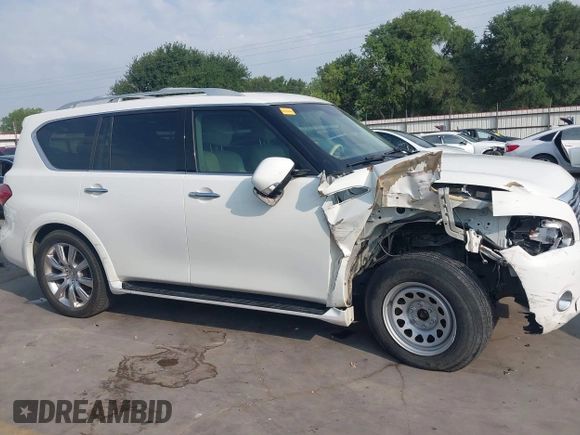 2014 Infiniti QX80 z VIN JN8AZ2NE6E9063136, wystawiony jako IAAI lot #42233348 z przebiegiem 145 988 mil mil oraz . Historia ofert i sprzedaży dostępna na DreamBid. Obrazek 13.