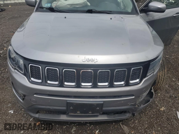 2020 Jeep Compass Latitude with VIN 3C4NJDBB1LT234678, listed as a Copart auction lot 64072925 with 38,997 mi miles and Salvage title. Bid and sale history available at DreamBid. Image 11.
