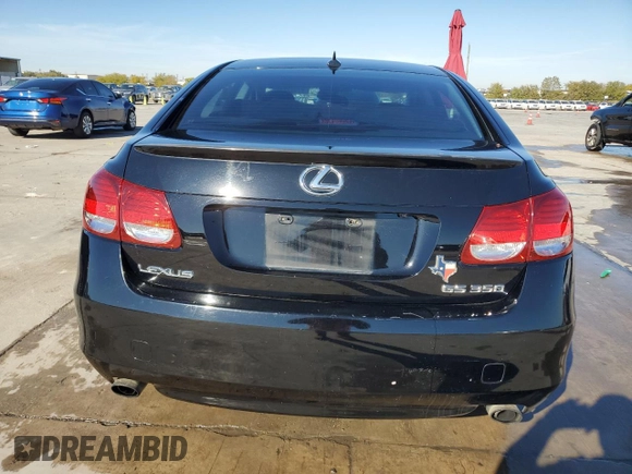 2008 Lexus GS 350 with VIN JTHBE96S680042948, listed as a Copart auction lot 82522794 with 17,857 mi miles and Salvage Title. Bid and sale history available at carsss.com. Image 6.