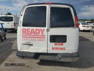 2013 Chevrolet Express Passenger LT with VIN 1GAZG1FG7D1121873, listed as a Copart auction lot 64763815 with Not provided miles and Clean title. Bid and sale history available at DreamBid. Image 6.