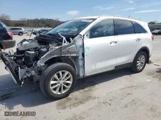 2017 Kia Sorento LX V6 with VIN 5XYPG4A5XHG308908, listed as a Copart auction lot 50786265 with 76,023 mi miles and Salvage Title. Bid and sale history available at carsss.com. Image 1.