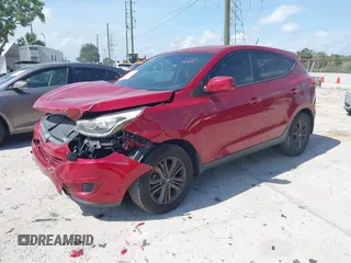 2015 Hyundai Tucson GLS with VIN KM8JT3AF8FU041103, listed as a IAAI auction lot 41967606 with 79,662 mi miles and . Bid and sale history available at DreamBid. Image 2.