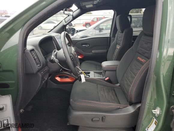 2023 Nissan Frontier PRO-4X with VIN 1N6ED1EK8PN666947, listed as a Copart auction lot 49425975 with 17,525 mi miles and Salvage Title. Bid and sale history available at carsss.com. Image 7.