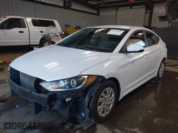 2017 Hyundai Elantra SE with VIN 5NPD74LF3HH165639, listed as a IAAI auction lot 42158157 with 123,352 mi miles and . Bid and sale history available at DreamBid. Image 18.