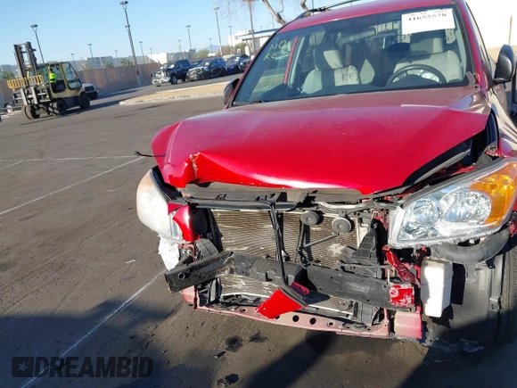 2012 Toyota RAV4 with VIN 2T3BF4DV8CW205294, listed as a IAAI auction lot 41655578 with 1 mi miles. Bid and sale history available at carsss.com. Image 6.