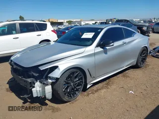 2018 Infiniti Q60 Luxe with VIN JN1EV7EK2JM343030, listed as a IAAI auction lot 42827233 with 97,945 mi miles and . Bid and sale history available at DreamBid. Image 18.