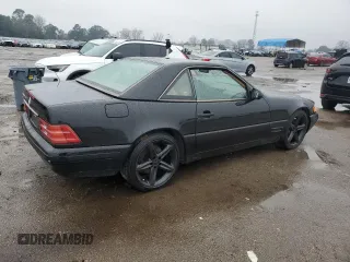 1999 Mercedes-Benz SL-Class with VIN WDBFA68F1XF181182, listed as a Copart auction lot 43656455 with 201,105 mi miles and Clean Title. Bid and sale history available at carsss.com. Image 3.