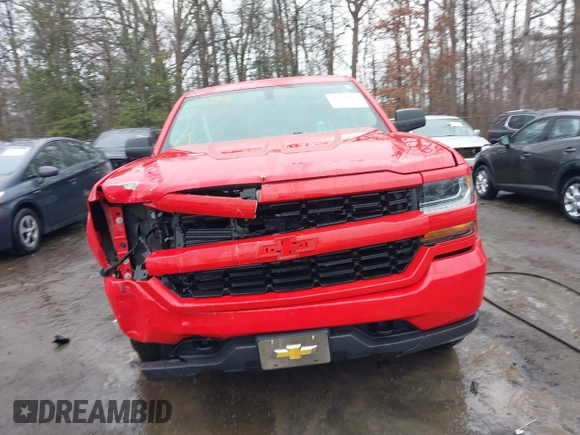 2017 Chevrolet Silverado 1500 Custom with VIN 1GCVKPEC9HZ357602, listed as a IAAI auction lot 41168820 with 54,553 mi miles. Bid and sale history available at carsss.com. Image 12.