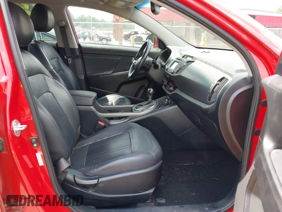 2013 Kia Sportage EX with VIN KNDPC3A27D7475195, listed as a IAAI auction lot 42623097 with 88,728 mi miles and . Bid and sale history available at DreamBid. Image 5.