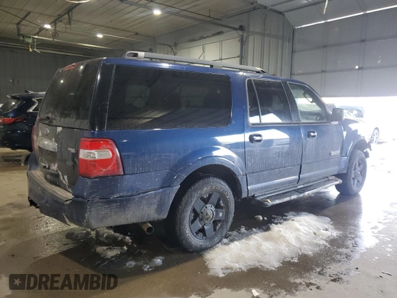 2008 Ford Expedition Max SSV with VIN 1FMFK16588LA27336, listed as a Copart auction lot 43534715 with 131,681 mi miles and Salvage title. Bid and sale history available at DreamBid. Image 3.