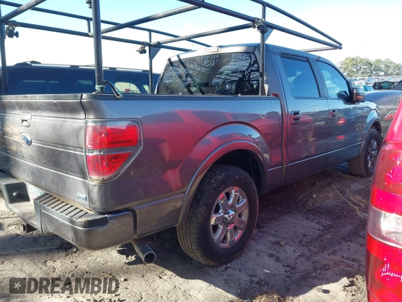 2010 Ford F-150 XL with VIN 1FTFW1CV3AKE57865, listed as a IAAI auction lot 41702427 with 223,020 mi miles. Bid and sale history available at carsss.com. Image 4.