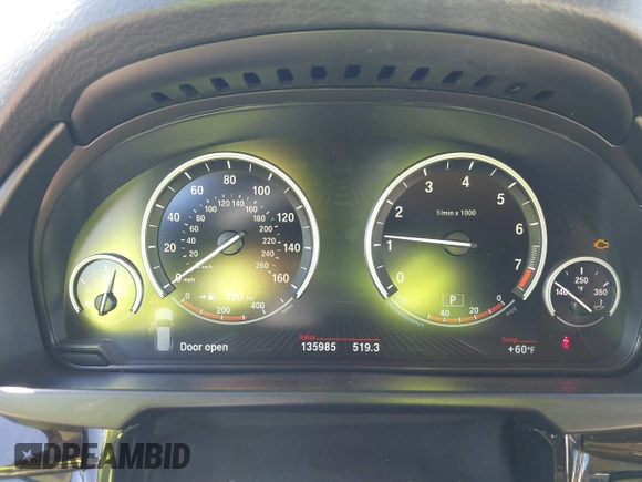 2014 BMW X5 sDrive35i with VIN 5UXKR2C53E0C01692, listed as a IAAI auction lot 41727216 with 135,985 mi miles. Bid and sale history available at carsss.com. Image 7.
