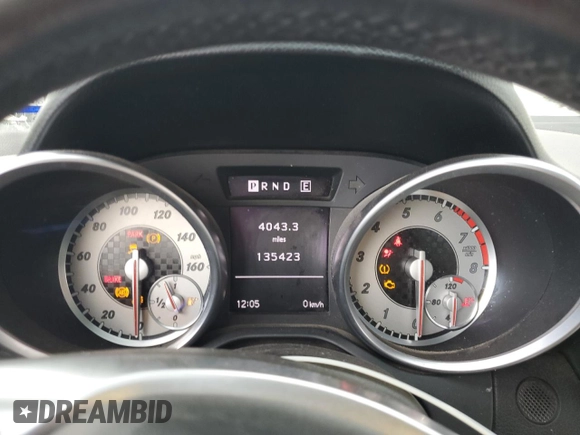 2012 Mercedes-Benz SLK 350 with VIN WDDPK5HA3CF033391, listed as a Copart auction lot 85670954 with 135,423 mi miles and Salvage title. Bid and sale history available at DreamBid. Image 9.