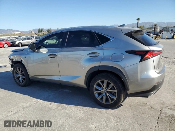 2018 Lexus NX with VIN JTJYARBZ4J2085850, listed as a Copart auction lot 46632265 with 58,832 mi miles and Salvage Title. Bid and sale history available at carsss.com. Image 2.