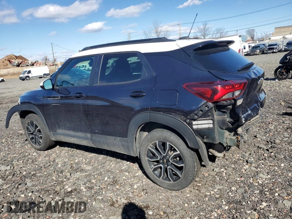 2021 Chevrolet TrailBlazer ACTIV with VIN KL79MSSL1MB148339, listed as a Copart auction lot 45146825 with 83,934 mi miles and Salvage Title. Bid and sale history available at DreamBid. Image 2.