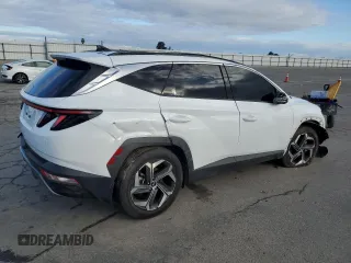2023 Hyundai Tucson Limited with VIN 5NMJE3AE8PH198032, listed as a Copart auction lot 45332395 with 28,281 mi miles and Salvage Title. Bid and sale history available at carsss.com. Image 3.