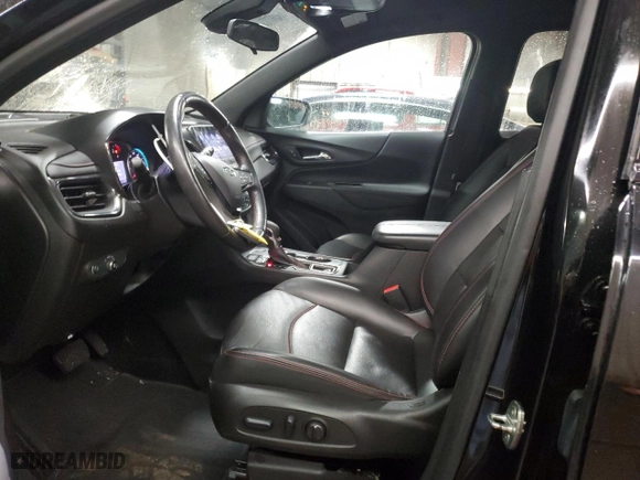 2022 Chevrolet Equinox RS with VIN 2GNAXWEV5N6102584, listed as a Copart auction lot 47404215 with 30,278 mi miles and Salvage Title. Bid and sale history available at carsss.com. Image 7.