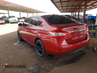 2015 Nissan Sentra SR with VIN 3N1AB7APXFL636510, listed as a IAAI auction lot 41884344 with 149,609 mi miles and . Bid and sale history available at DreamBid. Image 3.
