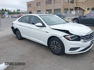 2019 Volkswagen Jetta SEL with VIN 3VWE57BU1KM038656, listed as a IAAI auction lot 42462630 with 159,124 mi miles and . Bid and sale history available at DreamBid. Image 1.
