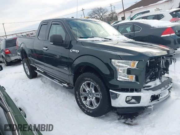 2015 Ford F-150 XLT with VIN 1FTFX1EG5FFC89268, listed as a IAAI auction lot 41609977 with 66,466 mi miles. Bid and sale history available at carsss.com. Image 1.