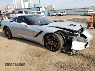 2015 Chevrolet Corvette 1LT with VIN 1G1YB2D77F5117062, listed as a Copart auction lot 59788353 with 67,679 mi miles. Bid and sale history available at carsss.com. Image 4.