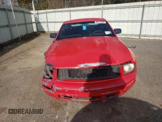2007 Ford Mustang Deluxe with VIN 1ZVFT80N775344981, listed as a Copart auction lot 48111245 with 225,685 mi miles and Salvage Title. Bid and sale history available at carsss.com. Image 5.