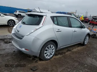 2017 Nissan LEAF SL with VIN 1N4BZ0CP4HC302625, listed as a Copart auction lot 52933883 with 66,477 mi miles. Bid and sale history available at carsss.com. Image 3.