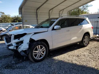 2016 Mercedes-Benz GL with VIN 4JGDF6EE5GA683885, listed as a Copart auction lot 81067954 with 120,651 mi miles and Salvage Title. Bid and sale history available at carsss.com. Image 1.