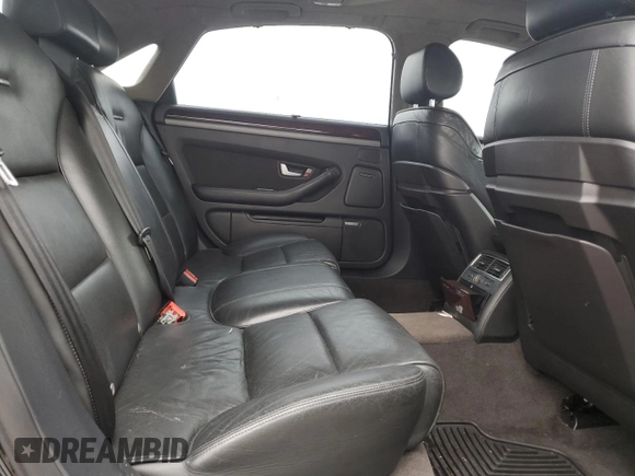 2005 Audi A8 L with VIN WAUML44E65N016605, listed as a Copart auction lot 86596774 with 161,385 mi miles and Clean Title. Bid and sale history available at carsss.com. Image 10.