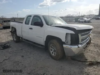 2012 Chevrolet Silverado 1500 Work Truck with VIN 1GCRCPEX8CZ281932, listed as a Copart auction lot 47545695 with 146,230 mi miles and Salvage Title. Bid and sale history available at carsss.com. Image 4.