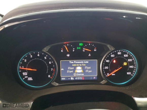 2022 Chevrolet Traverse RS with VIN 1GNERJKWXNJ107875, listed as a Copart auction lot 45517095 with 41,572 mi miles and Salvage Title. Bid and sale history available at carsss.com. Image 9.