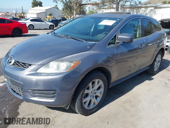 2007 Mazda CX-7 Grand Touring with VIN JM3ER29L670155450, listed as a IAAI auction lot 41928668 with 151,593 mi miles. Bid and sale history available at carsss.com. Image 2.