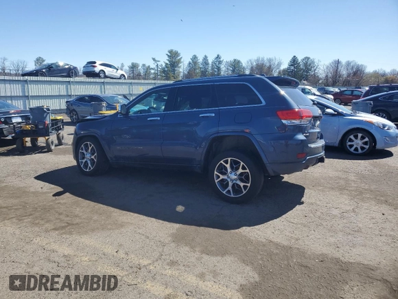 2020 Jeep Grand Cherokee Overland with VIN 1C4RJFCG0LC236053, listed as a Copart auction lot 49517905 with 65,861 mi miles and Salvage Title. Bid and sale history available at carsss.com. Image 2.