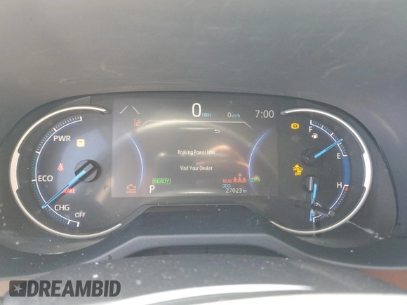 2023 Toyota RAV4 Hybrid XLE z VIN JTMRWRFV8PD206165, wystawiony jako Copart lot #58083135 z przebiegiem 27 023 mil mil oraz Szkoda całkowita • Salvage title. Historia ofert i sprzedaży dostępna na DreamBid. Obrazek 9.