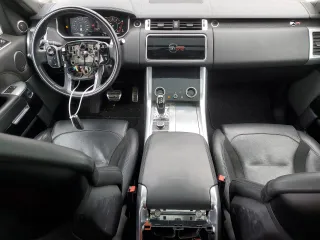 2018 Land Rover Range Rover Sport SVR with VIN SALWZ2SE6JA800746, listed as a Copart auction lot 83444184 with 121,681 mi miles and Non Repairable. Bid and sale history available at carsss.com. Image 8.