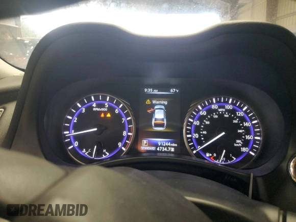 2015 Infiniti Q50 Premium z VIN JN1BV7AP1FM336551, wystawiony jako Copart lot #56077035 z przebiegiem 91 244 mil mil oraz Szkoda całkowita • Salvage title. Historia ofert i sprzedaży dostępna na DreamBid. Obrazek 9.