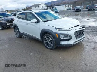 2020 Hyundai Kona Limited with VIN KM8K3CA53LU469216, listed as a IAAI auction lot 41690284 with 69,000 mi miles. Bid and sale history available at carsss.com. Image 1.