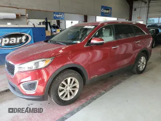 2016 Kia Sorento LX with VIN 5XYPGDA5XGG104558, listed as a Copart auction lot 61957705 with 106,059 mi miles and Clean title. Bid and sale history available at DreamBid. Image 1.